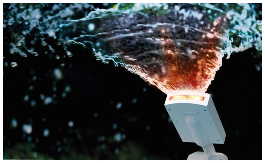 Fontaine LED à visser pour piscine hors sol Intex