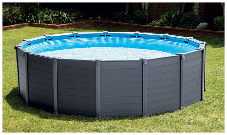 habillage pvc piscine intex - habillage piscine hors sol tubulaire