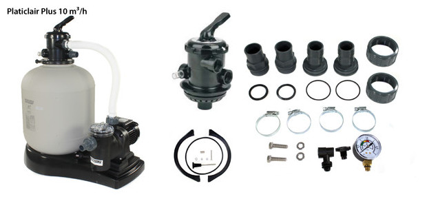 platine de filtration grand modele pour piscines