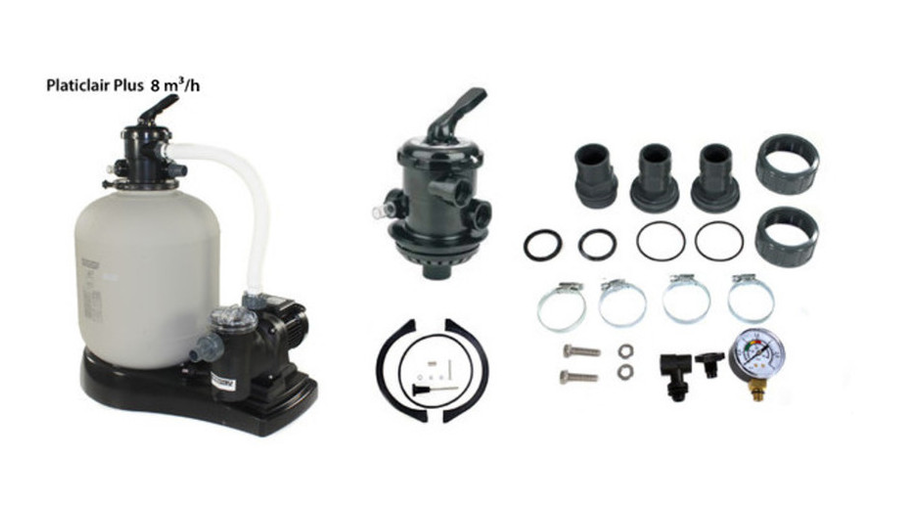 Groupe de filtration Plati Clair Plus 8 m³/h