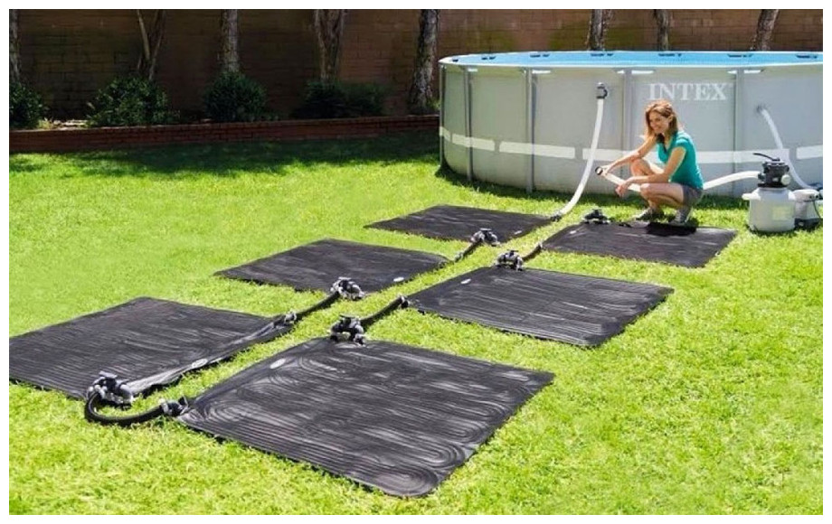 Chauffage solaire pour piscines hors sol Intex jusqu'à 25 m³