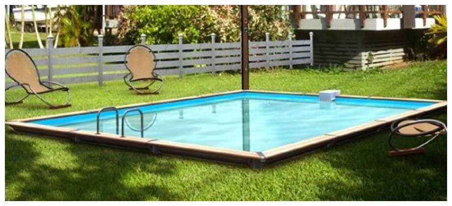 piscine bois rectangle waterclip symi en situation