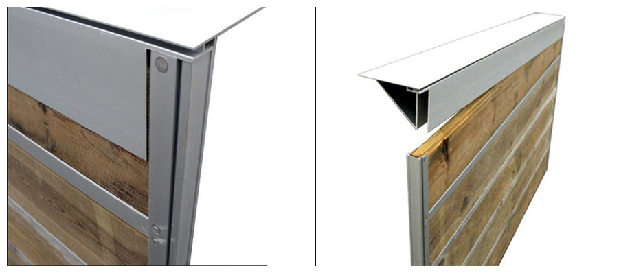 support margelles en aluminium piscine waterclip en situation