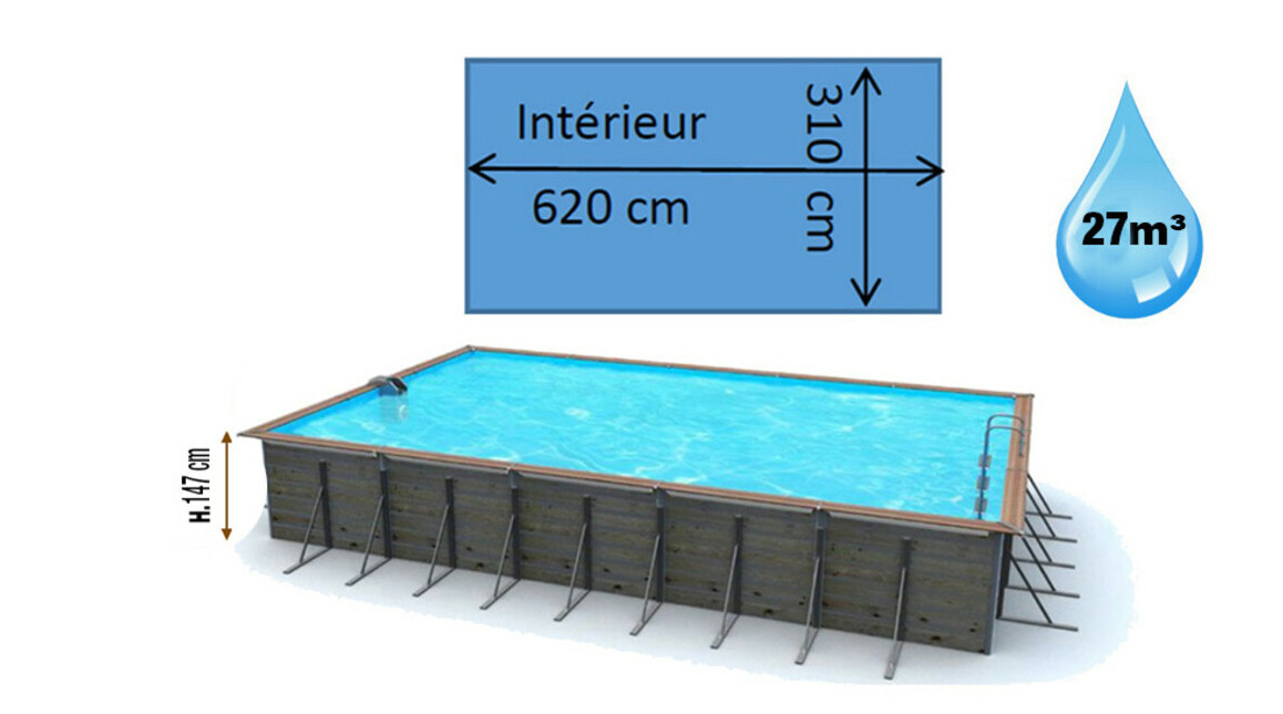 dimensions piscine bois waterclip tilos