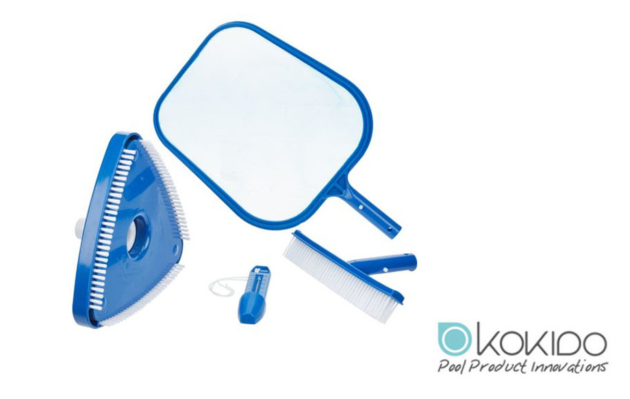 kit de nettoyage 4 pièces kokido