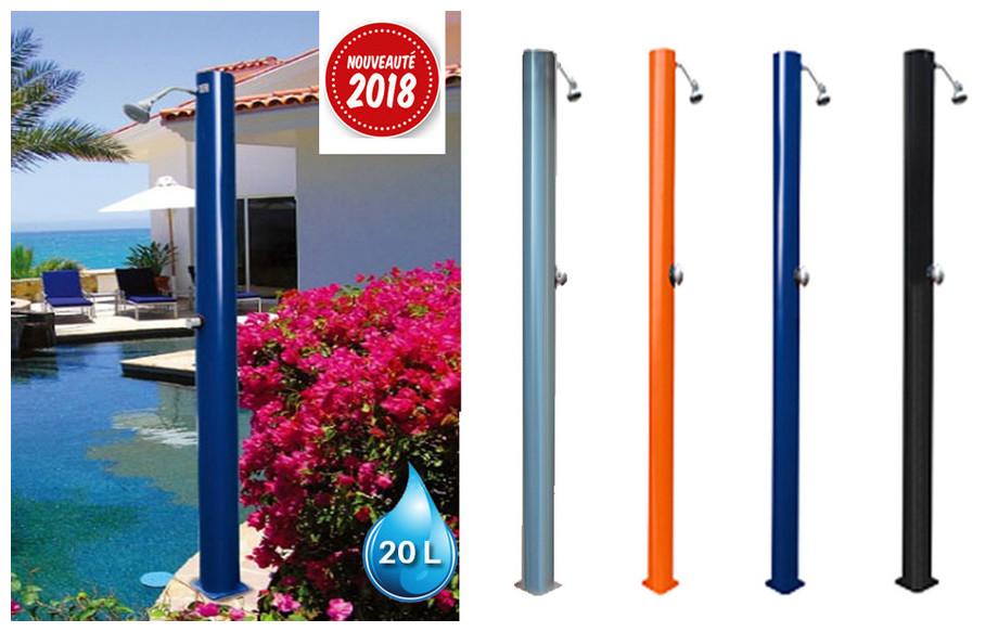 douche piscine epai solaire pvc