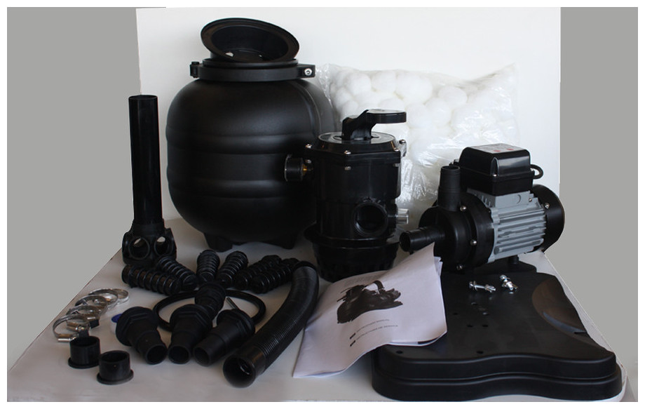 accessoires fournis avec la platine de filtration 6m3