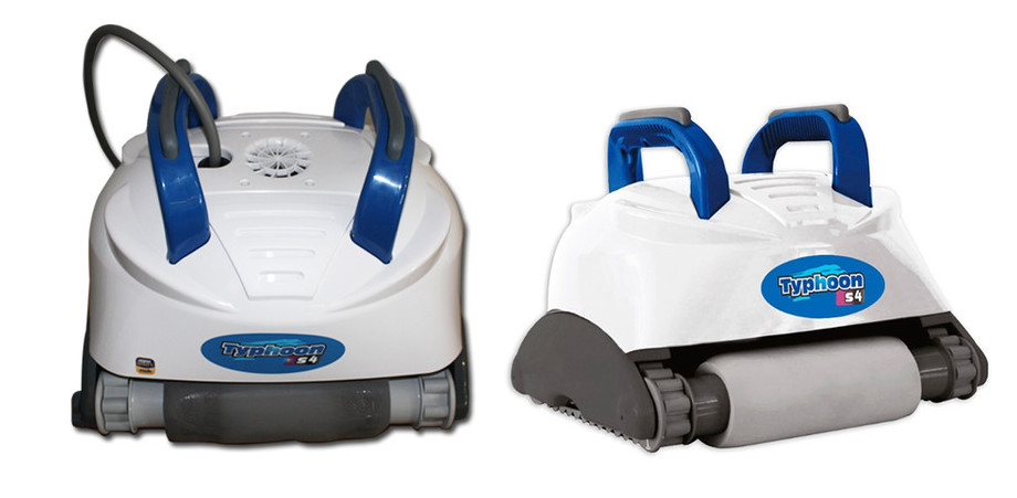 robot piscine aquabot typhoon s4 en situation