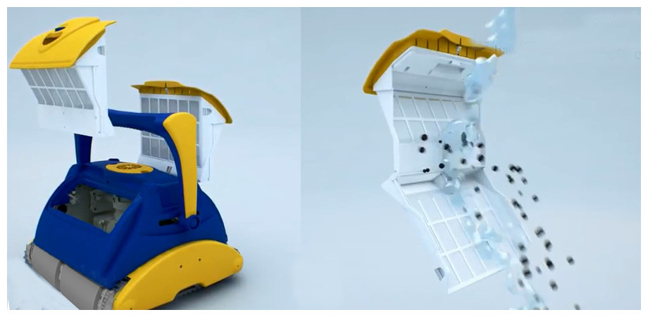 filtration du robot typhoon