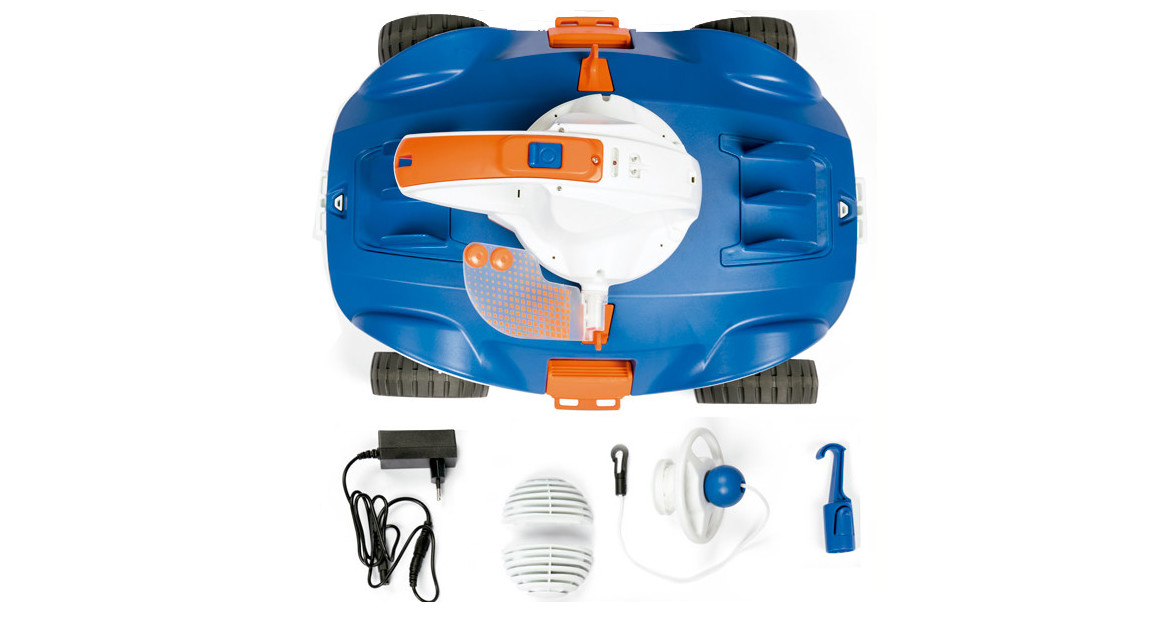 contenu du robot piscine aquatronix bestway
