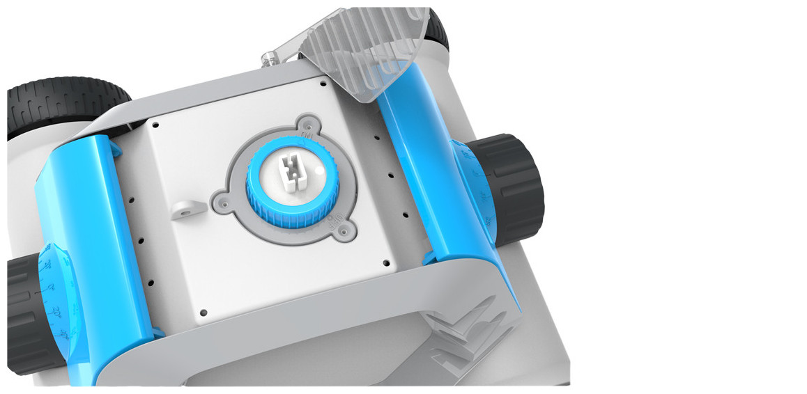 détail du robot de piscine sans fil thethys bestway