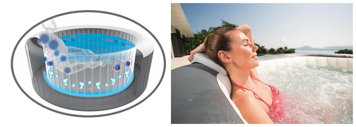 spa bestway lay z avec hydrojets pro