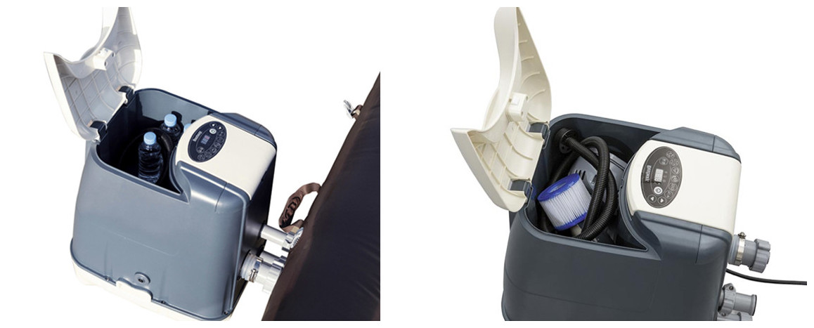 coffre de rangement du spa gonflable bestway lay z hydrojets
