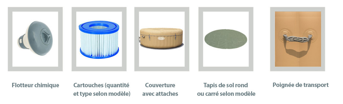 accessoires spa lay z bestway en situation