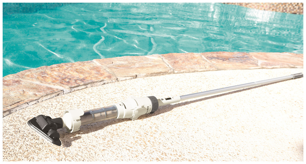 balai aspirateur de piscine Aquascan Bestway avec batterie rechargeable