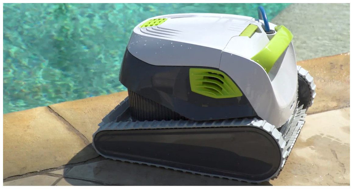 détails du robot piscine dolphin t15