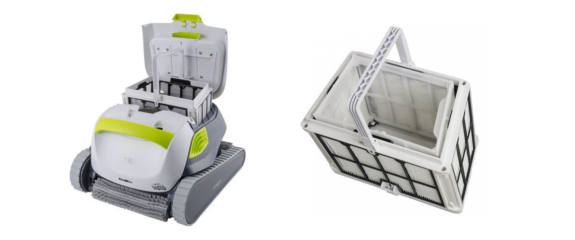 filtre multicouches du robot de piscine dolphin t35