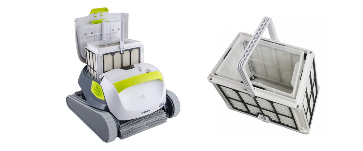 filtre multicouches du robot de piscine dolphin t45