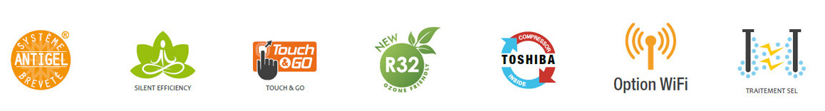logo de la pompe à chaleur silverline r32