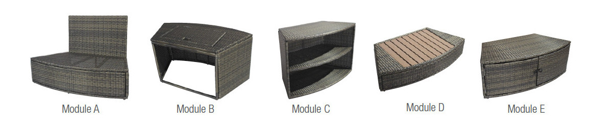 MOBILIER POUR LE SPA OCTOPUS NETSPA