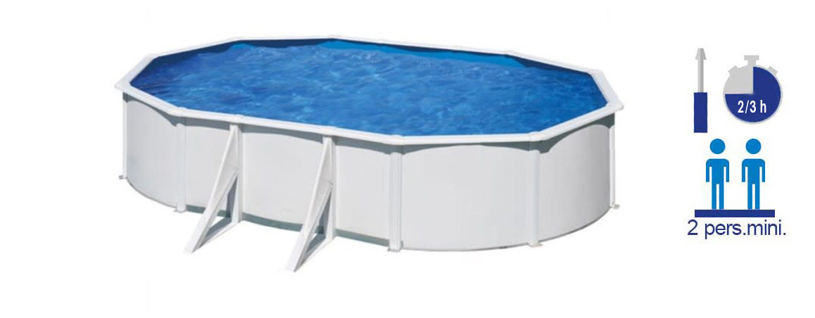 caractéristiques de la piscine hors sol acier gré wet ovales