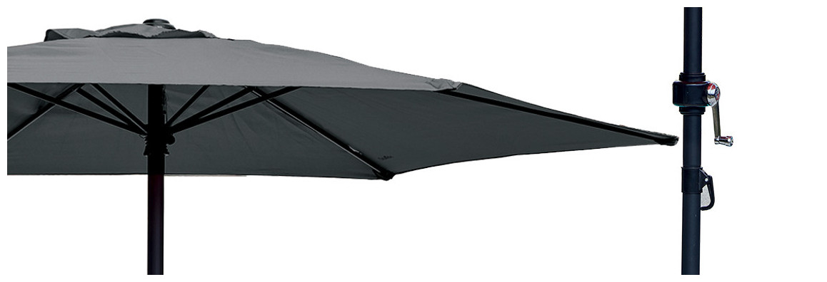 caractéristiques du parasol droit rond ozalide Ø 200 cm