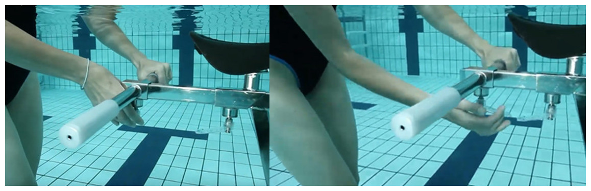 installation de la barre multi-training waterflex