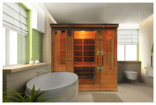 luxe sauna infrarouge integration decor