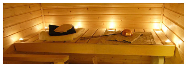 sauna traditonnel Zen ambiance