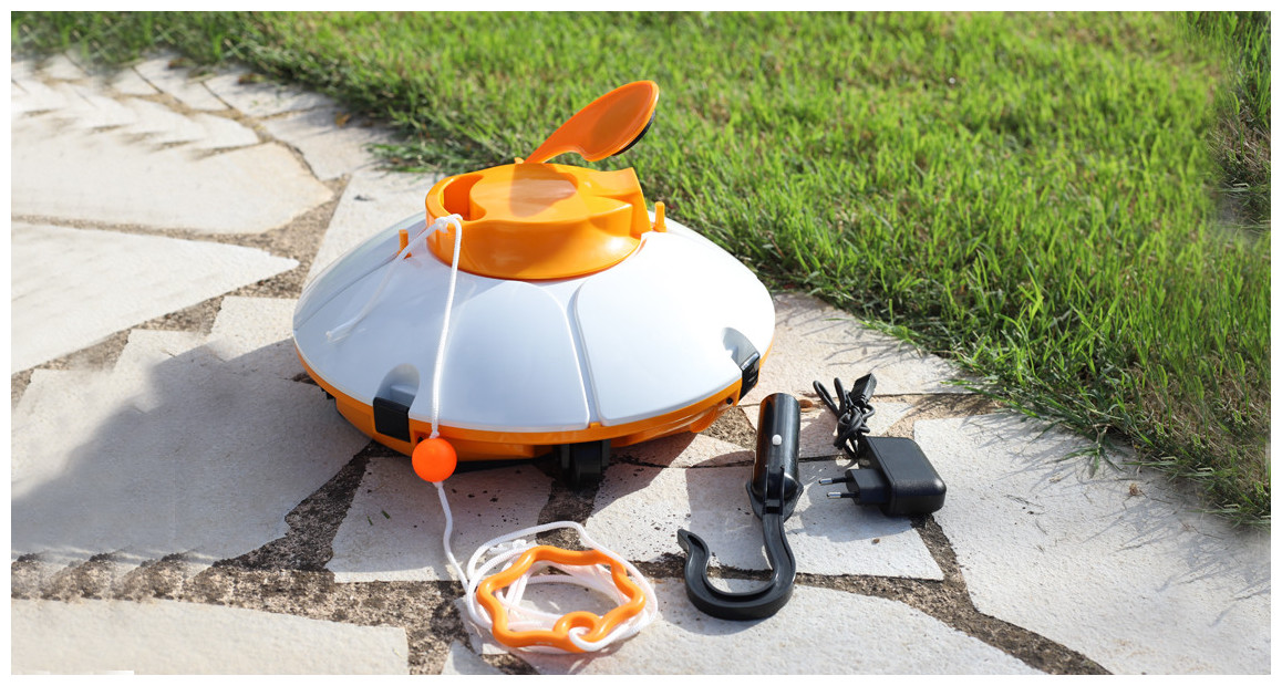 accessoires fournis avec le robot de piscine frisbee