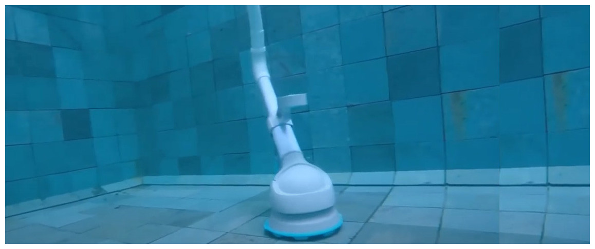 robot de piscine krill kokido en situation 