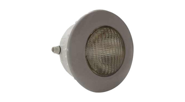 Projecteur gris pour piscine béton et liner