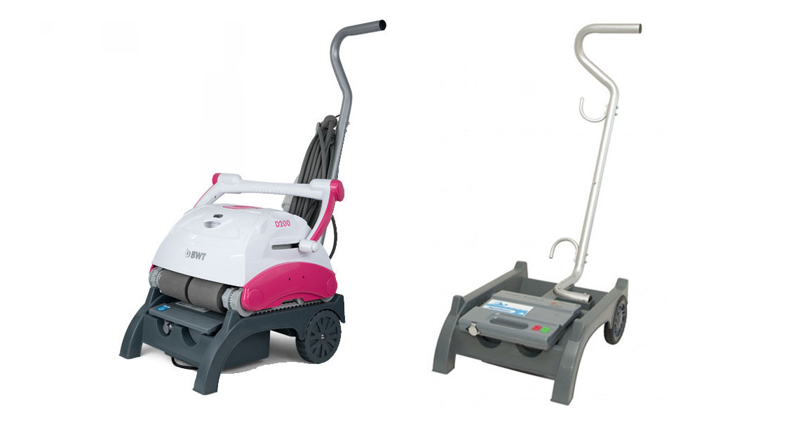 chariot de transport et de stockage du robot piscine D200 BWT