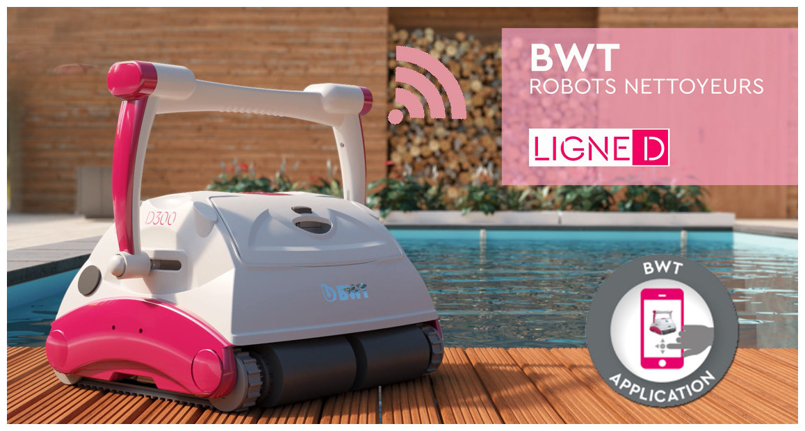 robot piscine D300 BWT connecté