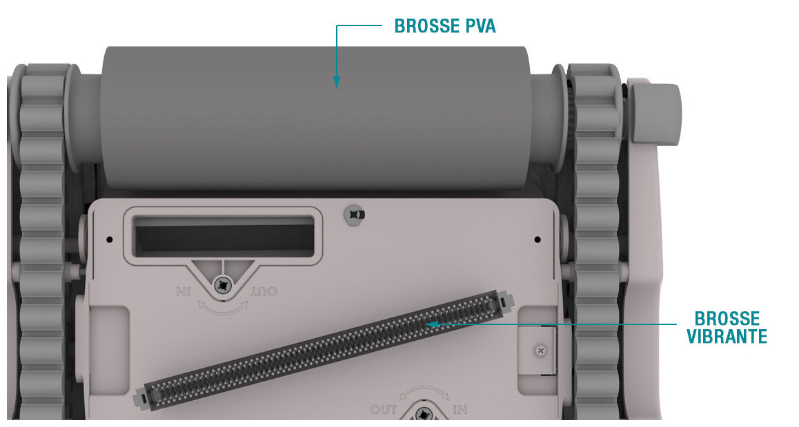 brosse pva du robot piscine UR200 bwt