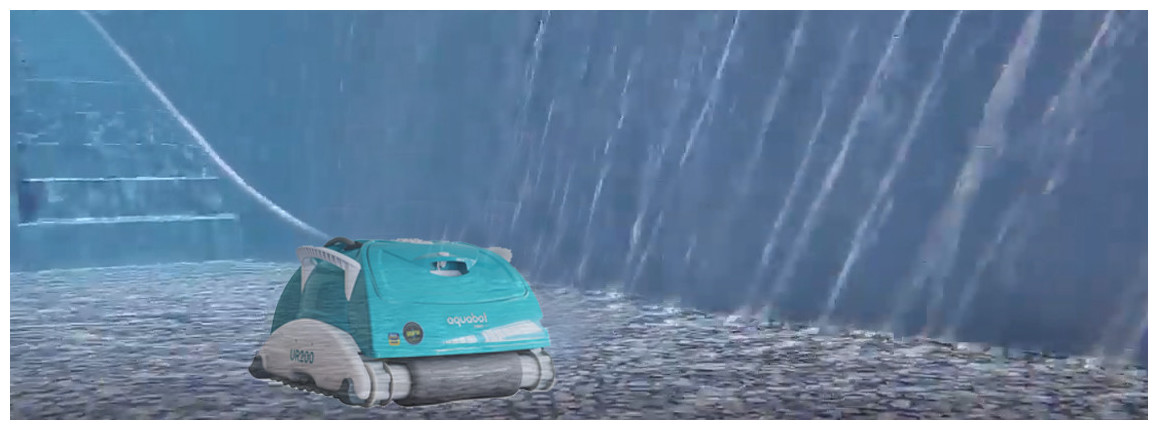 robot piscine UR200 BWT spécial fond