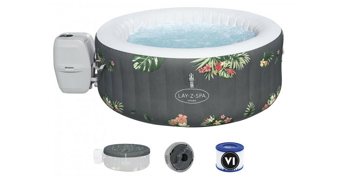 équipement du spa gonflable aruba bestway