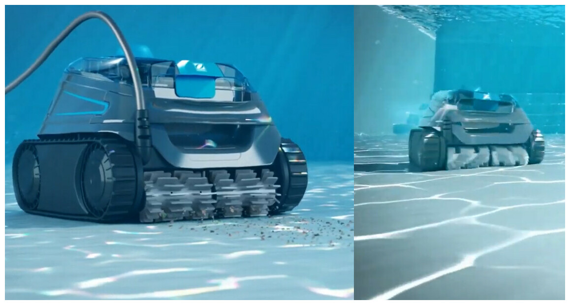 robot nettoyeur de piscine Zodiac CN20 en situation