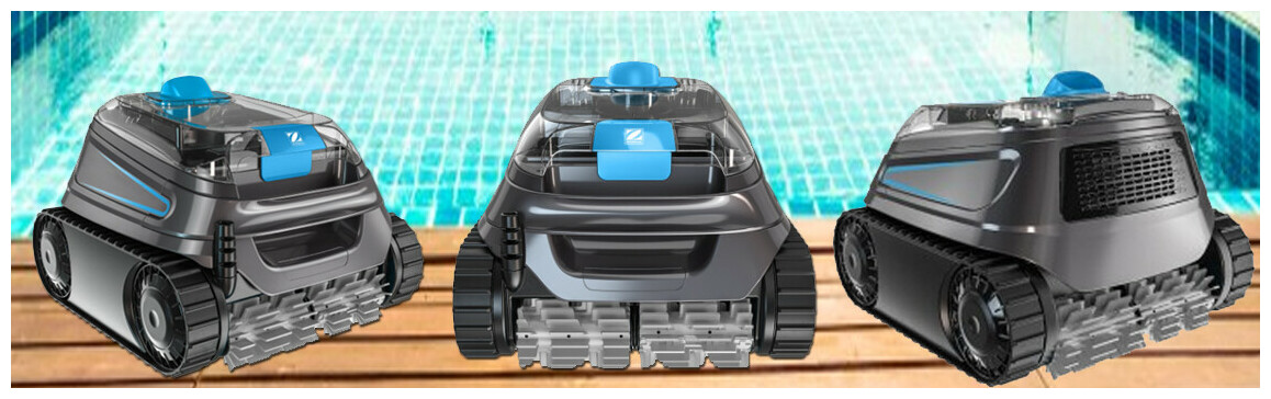 détails du Robot piscine Zodiac CNX 30 IQ Wifi - Bassin jusqu'à 12 x 6 m