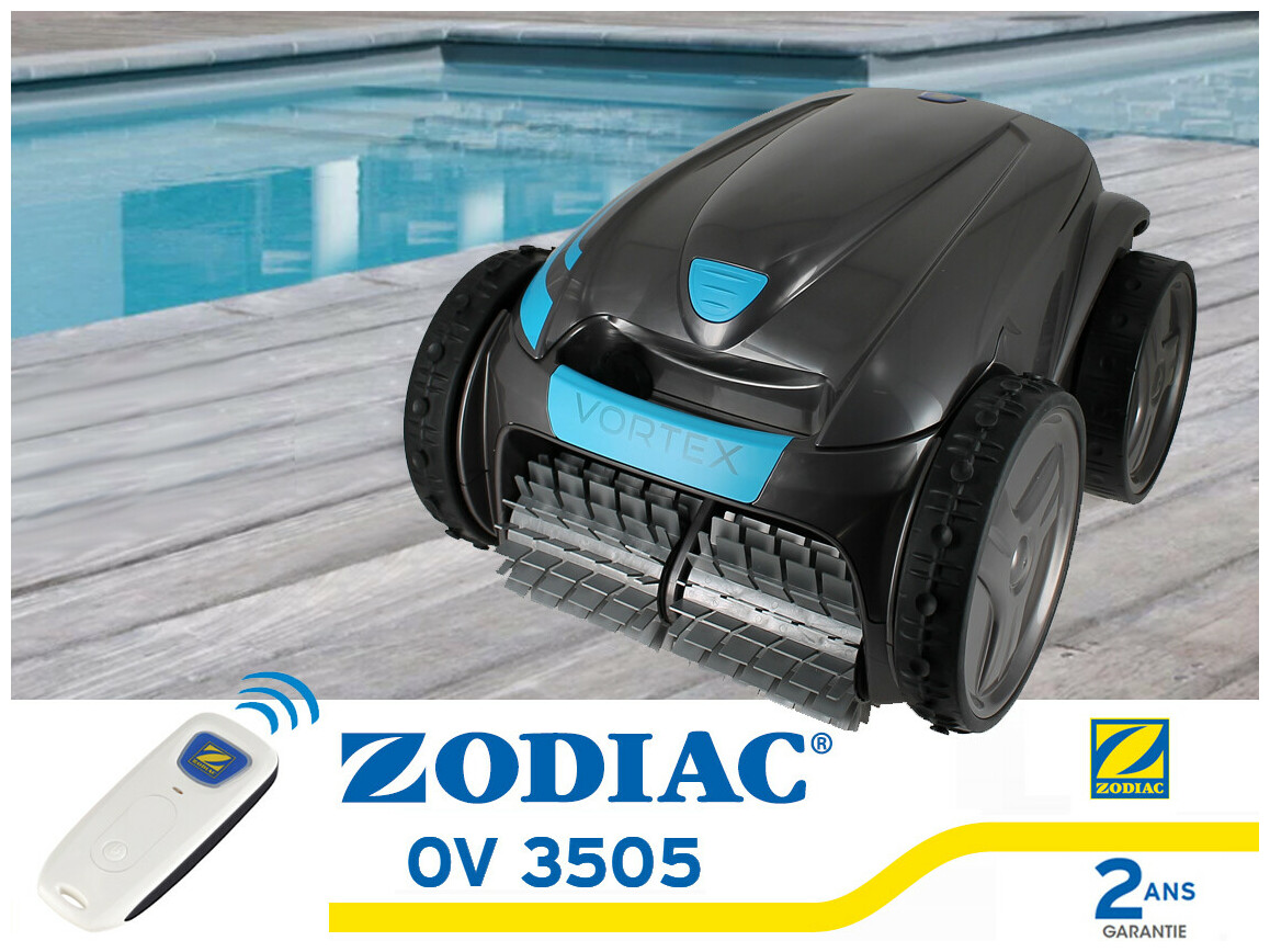 robot de piscine Vortex OV 3505 Zodiac en situation