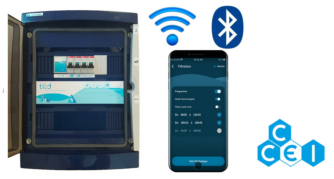 Coffret électrique standard connecté - Tild