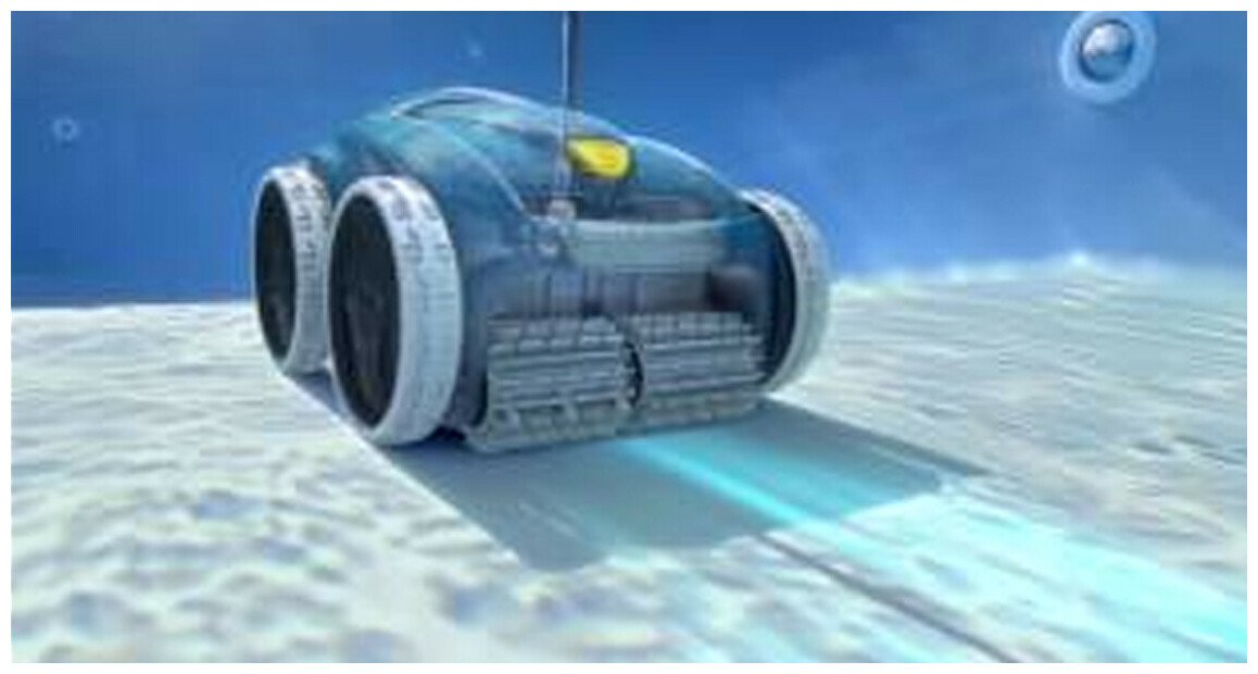 déplacements du robot de piscine zodiac vortex RV4460