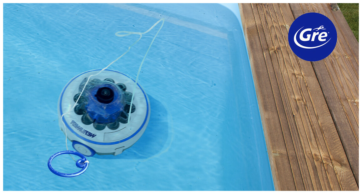 robot de piscine rechargeable gre rbr60
