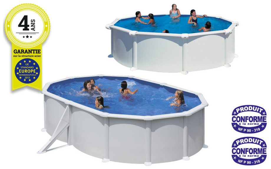 Piscine hors-sol Gré acier - Gamme Atlantis