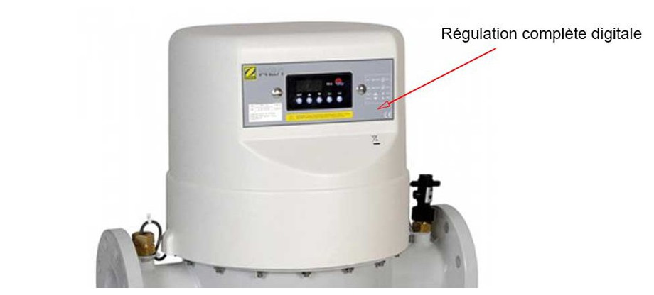 descriptif du réchauffeur électrique grosse puissance pour piscine RE I de Zodiac