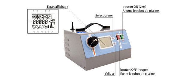 robot piscine d8 pluspro - transfo