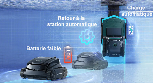 Robot piscine sans fil S2 Solar Vision