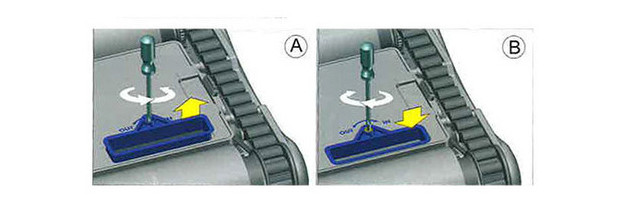 Robot D2 Top access - bouches aspiration réglables