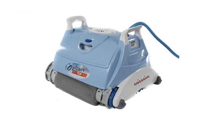 robot piscine D2 O'Clair Top Access en situation