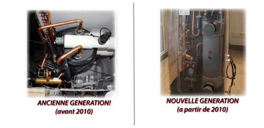 circuit de refroidissement de la pompe à chaleur piscine Pacfirst Plus